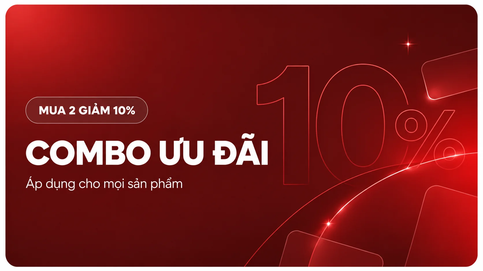 Combo ưu đãi giảm 10%